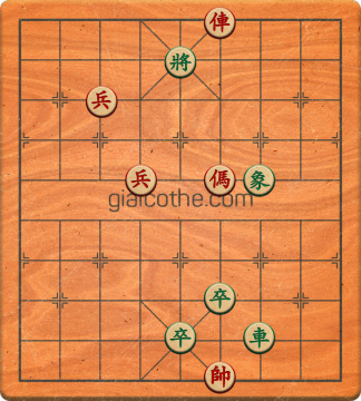 Bàn cờ tướng bài tập Cờ Tướng Khó Nhất màn 2 ván 108 - Độ khó Khó