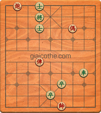 Bàn cờ tướng bài tập Cờ Tướng Khó Nhất màn 2 ván 112 - Độ khó Khó