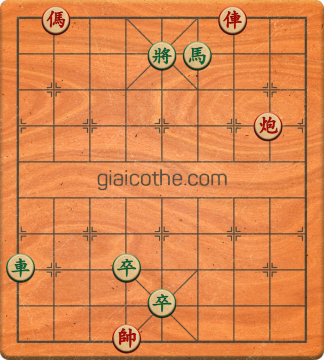 Bàn cờ tướng bài tập Cờ Tướng Khó Nhất màn 2 ván 115 - Độ khó Khó