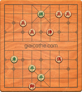 Bàn cờ tướng bài tập Cờ Tướng Khó Nhất màn 2 ván 124 - Độ khó Khó