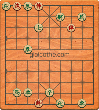 Bàn cờ tướng bài tập Cờ Tướng Khó Nhất màn 2 ván 127 - Độ khó Khó