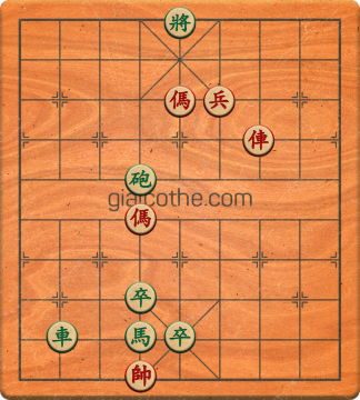 Bàn cờ tướng bài tập Cờ Tướng Khó Nhất màn 2 ván 137 - Độ khó Khó