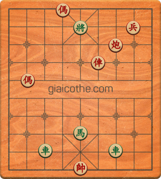 Bàn cờ tướng bài tập Cờ Tướng Khó Nhất màn 2 ván 138 - Độ khó Khó