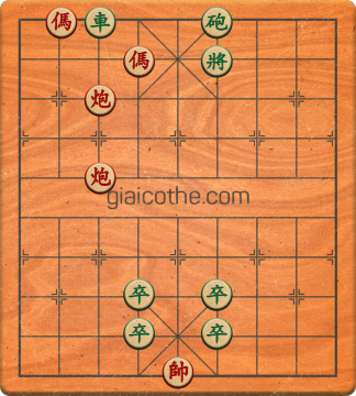 Bàn cờ tướng bài tập Cờ Tướng Khó Nhất màn 2 ván 14 - Độ khó Khó