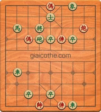 Bàn cờ tướng bài tập Cờ Tướng Khó Nhất màn 2 ván 142 - Độ khó Khó