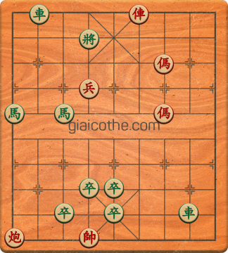 Bàn cờ tướng bài tập Cờ Tướng Khó Nhất màn 2 ván 152 - Độ khó Khó