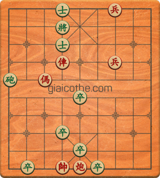 Bàn cờ tướng bài tập Cờ Tướng Khó Nhất màn 2 ván 158 - Độ khó Khó