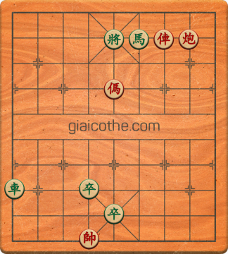 Bàn cờ tướng bài tập Cờ Tướng Khó Nhất màn 2 ván 172 - Độ khó Khó