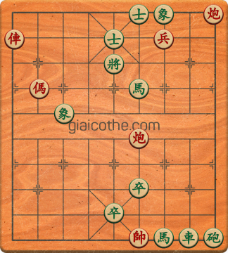 Bàn cờ tướng bài tập Cờ Tướng Khó Nhất màn 2 ván 173 - Độ khó Khó