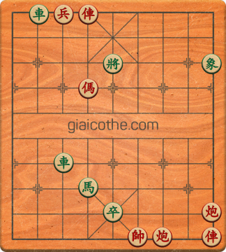 Bàn cờ tướng bài tập Cờ Tướng Khó Nhất màn 2 ván 183 - Độ khó Khó