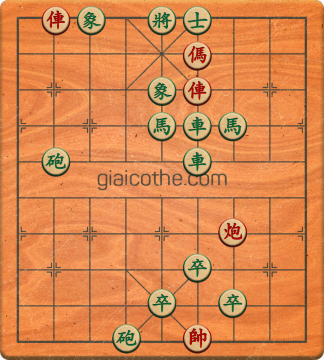 Bàn cờ tướng bài tập Cờ Tướng Khó Nhất màn 2 ván 188 - Độ khó Khó
