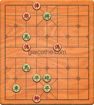 Bàn cờ tướng bài tập Cờ Tướng Khó Nhất màn 2 ván 189 - Độ khó Khó