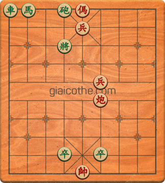 Bàn cờ tướng bài tập Cờ Tướng Khó Nhất màn 2 ván 190 - Độ khó Khó