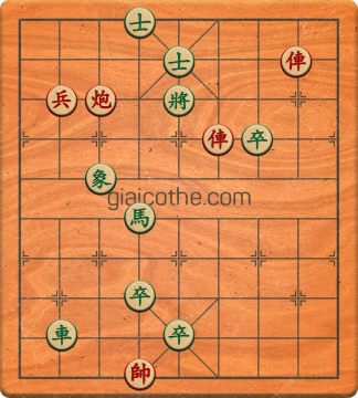 Bàn cờ tướng bài tập Cờ Tướng Khó Nhất màn 2 ván 197 - Độ khó Khó