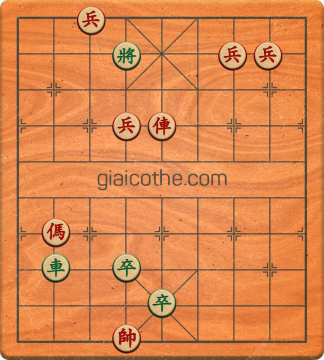 Bàn cờ tướng bài tập Cờ Tướng Khó Nhất màn 2 ván 20 - Độ khó Khó