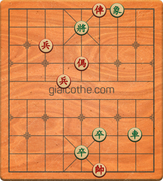 Bàn cờ tướng bài tập Cờ Tướng Khó Nhất màn 2 ván 210 - Độ khó Khó