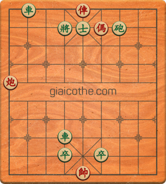 Bàn cờ tướng bài tập Cờ Tướng Khó Nhất màn 2 ván 215 - Độ khó Khó