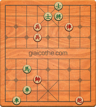 Bàn cờ tướng bài tập Cờ Tướng Khó Nhất màn 2 ván 226 - Độ khó Khó