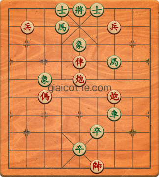 Bàn cờ tướng bài tập Cờ Tướng Khó Nhất màn 2 ván 228 - Độ khó Khó