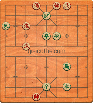 Bàn cờ tướng bài tập Cờ Tướng Khó Nhất màn 2 ván 236 - Độ khó Khó