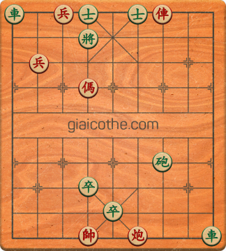 Bàn cờ tướng bài tập Cờ Tướng Khó Nhất màn 2 ván 241 - Độ khó Khó