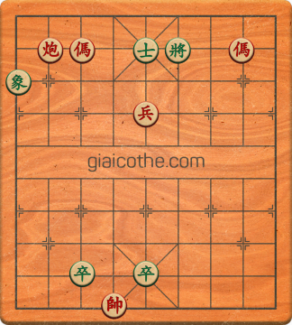 Bàn cờ tướng bài tập Cờ Tướng Khó Nhất màn 2 ván 246 - Độ khó Khó