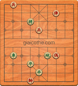 Bàn cờ tướng bài tập Cờ Tướng Khó Nhất màn 2 ván 247 - Độ khó Khó