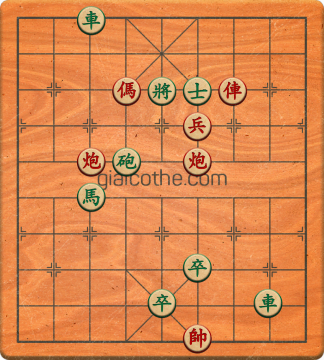 Bàn cờ tướng bài tập Cờ Tướng Khó Nhất màn 2 ván 252 - Độ khó Khó