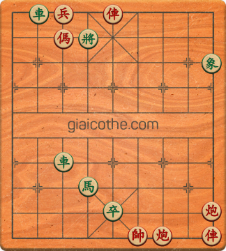 Bàn cờ tướng bài tập Cờ Tướng Khó Nhất màn 2 ván 256 - Độ khó Khó