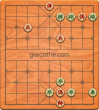 Bàn cờ tướng bài tập Cờ Tướng Khó Nhất màn 2 ván 272 - Độ khó Khó