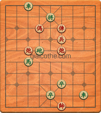 Bàn cờ tướng bài tập Cờ Tướng Khó Nhất màn 2 ván 279 - Độ khó Khó