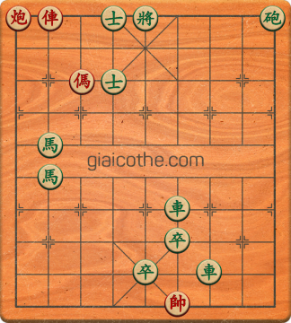 Bàn cờ tướng bài tập Cờ Tướng Khó Nhất màn 2 ván 28 - Độ khó Khó