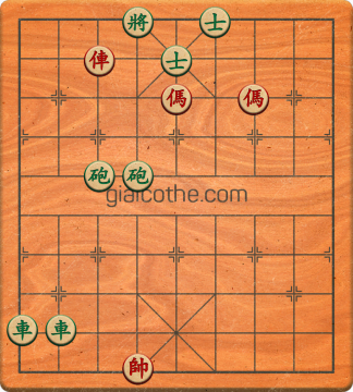 Bàn cờ tướng bài tập Cờ Tướng Khó Nhất màn 2 ván 283 - Độ khó Khó