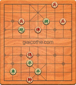 Bàn cờ tướng bài tập Cờ Tướng Khó Nhất màn 2 ván 288 - Độ khó Khó