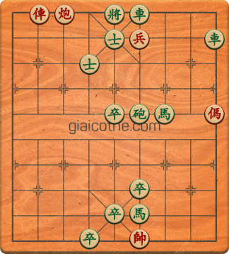 Bàn cờ tướng bài tập Cờ Tướng Khó Nhất màn 2 ván 292 - Độ khó Khó