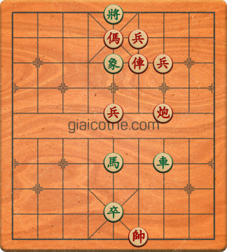 Bàn cờ tướng bài tập Cờ Tướng Khó Nhất màn 2 ván 298 - Độ khó Khó