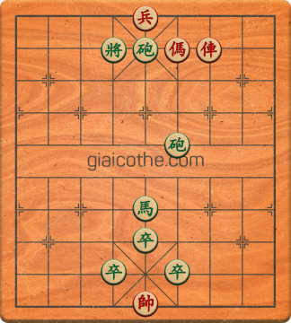 Bàn cờ tướng bài tập Cờ Tướng Khó Nhất màn 2 ván 299 - Độ khó Khó