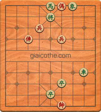 Bàn cờ tướng bài tập Cờ Tướng Khó Nhất màn 2 ván 338 - Độ khó Khó