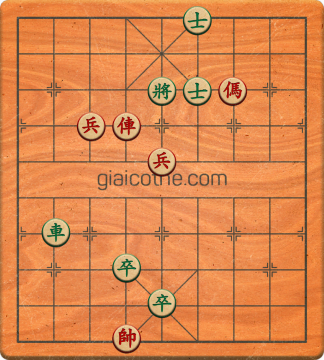 Bàn cờ tướng bài tập Cờ Tướng Khó Nhất màn 2 ván 355 - Độ khó Khó