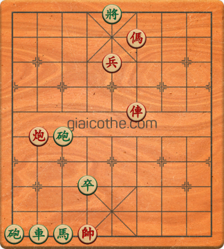 Bàn cờ tướng bài tập Cờ Tướng Khó Nhất màn 2 ván 364 - Độ khó Khó