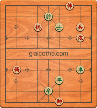 Bàn cờ tướng bài tập Cờ Tướng Khó Nhất màn 2 ván 365 - Độ khó Khó