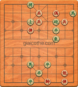 Bàn cờ tướng bài tập Cờ Tướng Khó Nhất màn 2 ván 367 - Độ khó Khó