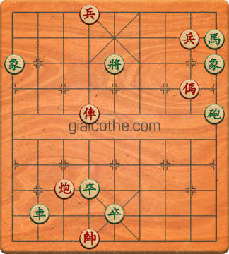 Bàn cờ tướng bài tập Cờ Tướng Khó Nhất màn 2 ván 369 - Độ khó Khó