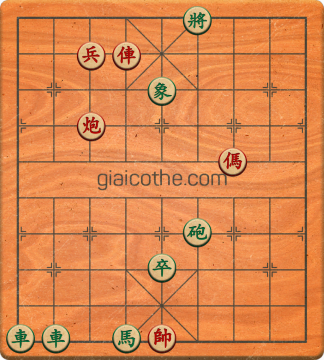 Bàn cờ tướng bài tập Cờ Tướng Khó Nhất màn 2 ván 375 - Độ khó Khó