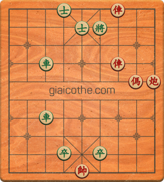 Bàn cờ tướng bài tập Cờ Tướng Khó Nhất màn 2 ván 378 - Độ khó Khó