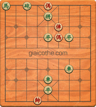 Bàn cờ tướng bài tập Cờ Tướng Khó Nhất màn 2 ván 391 - Độ khó Khó