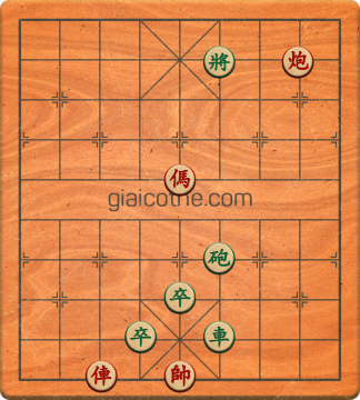 Bàn cờ tướng bài tập Cờ Tướng Khó Nhất màn 2 ván 401 - Độ khó Khó