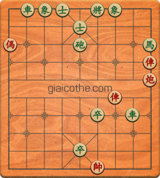 Bàn cờ tướng bài tập Cờ Tướng Khó Nhất màn 2 ván 404 - Độ khó Khó