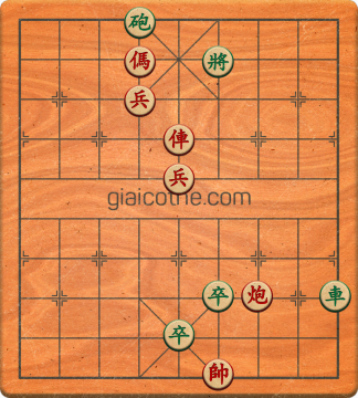 Bàn cờ tướng bài tập Cờ Tướng Khó Nhất màn 2 ván 425 - Độ khó Khó