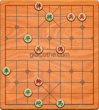 Bàn cờ tướng bài tập Cờ Tướng Khó Nhất màn 2 ván 428 - Độ khó Khó